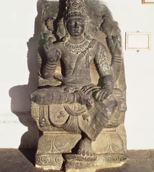 Beeld van de Hindoe God Brahma