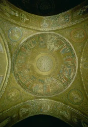 Het verhaal van Jozef, mozaïek uit de 3e koepel in de voorhal van de Basiliek van San Marco, Venetië