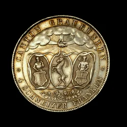 4 Zwitserse francs, Zwitserse munt
