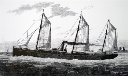 Een gekoeld schip