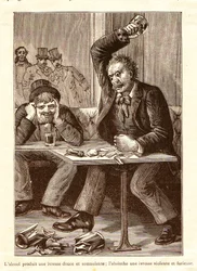 Absint versus Alcohol, ca. 1900
