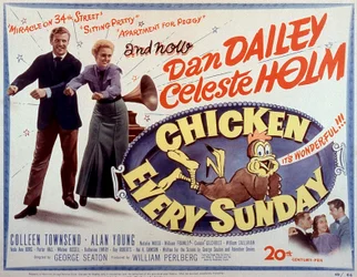 Affiche van de film Chicken every Sunday 1942