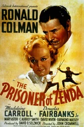 Affiche van de film De gevangene van Zenda