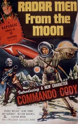 Affiche van de film Radar men from the moon met George Wallace, Aline Towne en Roy Barcroft 1952