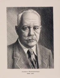 Arnold Sommerfeld, Duitse natuurkundige, ca. 1930