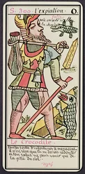 Boetedoening, tarotkaart, Frans