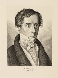 Augustin Jean Fresnel, Franse natuurkundige, ca. 1825