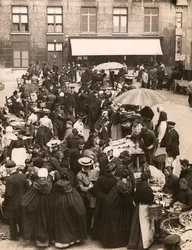 Belgische vismarkt