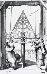 Messing sextant, ca. 1658-1673