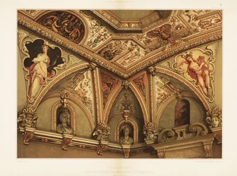 Plafond in Fuggerhuizen, Augsburg