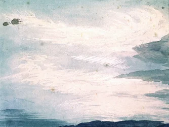 Wolkstudie door Luke Howard, c.1808-1811
