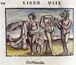 Mythische wezens met menselijke figuur
