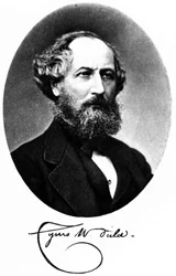 Cyrus W Field, Amerikaanse financier en ondernemer, ca. 1875