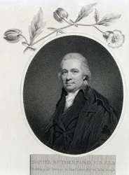 Daniel Rutherford, Schotse chemicus en botanicus, begin 19e eeuw