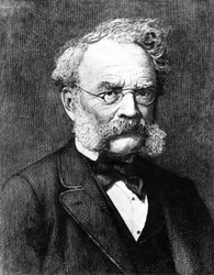 Ernst Werner von Siemens, Duitse elektrotechnicus en uitvinder, ca. 1880