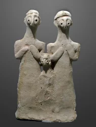 Beeldje van een familiegroep, 2000-1500 v.Chr.