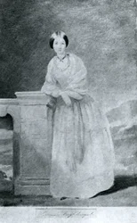 Florence Nightingale, Engelse verpleegster en ziekenhuis hervormer, ca. 1860