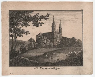 Veertien Heiligen (pen lithografie, rond 1830)