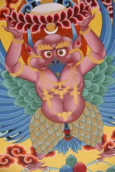 Garuda, Kopan klooster, Kathmandu, Nepal