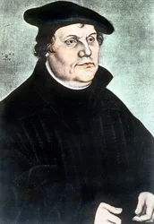 Duitse religieuze hervormer Martin Luther
