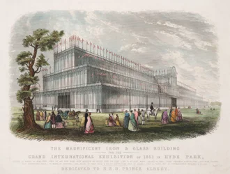 Grote Tentoonstelling 1851 Het Crystal Palace, Londen