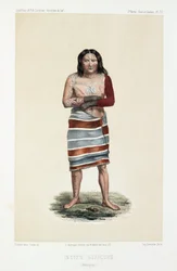 Guaycuru-indiaan, Paraguay, ca. 1843-1847