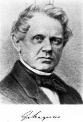 Heinrich Magnus, Duitse chemicus en natuurkundige, midden 19e eeuw