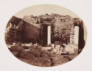 Interieur van het Parthenon, Athene, ca. 1849