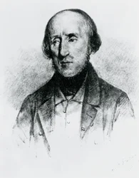 Joseph Plateau, Belgische natuurkundige, midden 19e eeuw