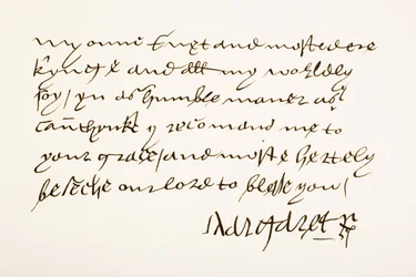 Lady Margaret Beaufort, gravin van Richmond en Derby, ook bekend als Margaret van Lancaster