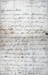 Brief van een soldaat in de Krim aan zijn zus, 22 februari 1856