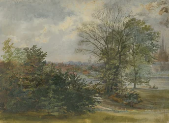 Lichfield - Verafzicht: olieverfschilderij