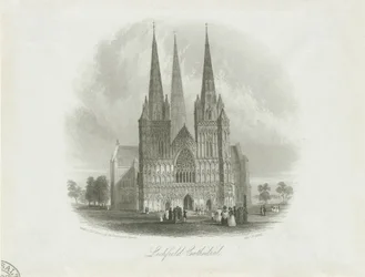 Lichfield Cathedral - Westgevel