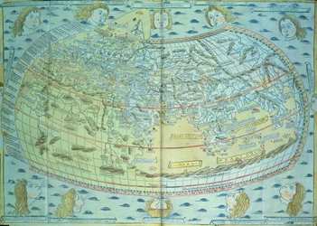 Kaart van de wereld
