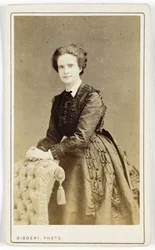 Maria Pia de Savoie - Koningin van Portugal, ca. 1865