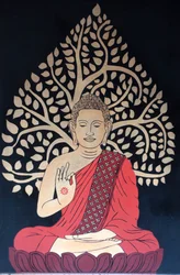 Mediterende Boeddha, Parijs, Frankrijk