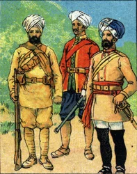 Militaire uniformen van het Indiase leger