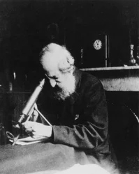 Mordecai Cubitt Cooke, Engelse schrijver en illustrator, ca. 1900