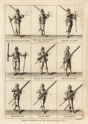Musket oefeningen
