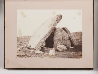 Neolithisch monument, Wales, ca. 1860s