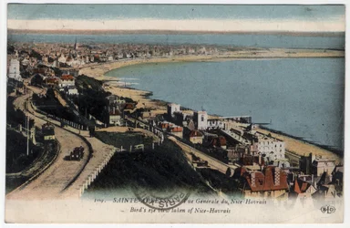 Normandië, Seine Maritime (76), Sainte-Adresse (Sainte Adresse): algemeen uitzicht op het resort van Nice Havrais (Nice-Havrais) - Ansichtkaart gedateerd 1931
