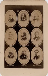 Commune van Parijs (1871): portret van Franse politici van de Socialistische Partij