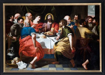 Parochiekerk Sint-Pieter. Het Laatste Avondmaal