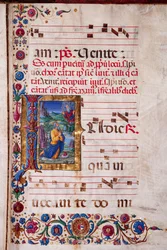 Piccolomini Bibliotheek: koorboek, cod. 7.G, ff. 40v met 