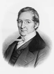 Portret van Joseph-Louis Gay-Lussac (1778-1850), Franse chemicus en natuurkundige, gravure