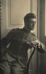 Portret van de advocaat Domenico Fiore in militair uniform