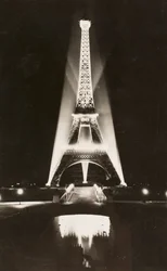 Ansichtkaart/Eiffeltoren/Parijs/Seine/Ile de France/Frankrijk