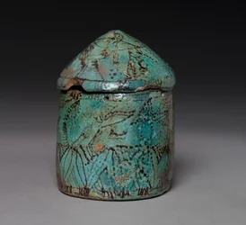 Pyxis met deksel, late Middenrijk tot vroege Nieuwe Rijk, ca. 1901-1525 v.Chr.