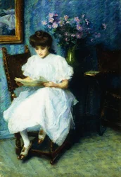 Lezen in de salon