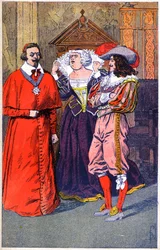 Richelieu, Marie de Medicis, Lodewijk XIII, ca. 1910-20
